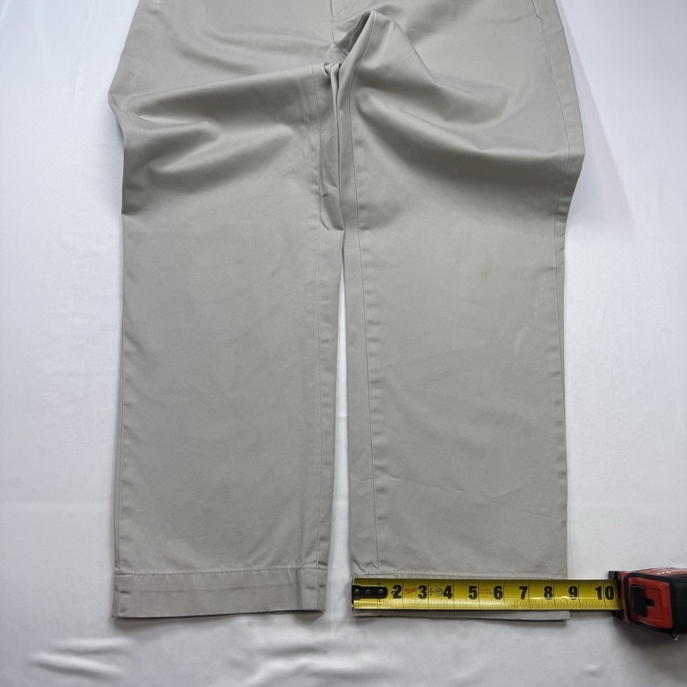 Polo by Ralph Lauren Preston Pants Khaki Chino Men's Sz 34x32 But Fits 34x31 in - Picture 5 of 16
